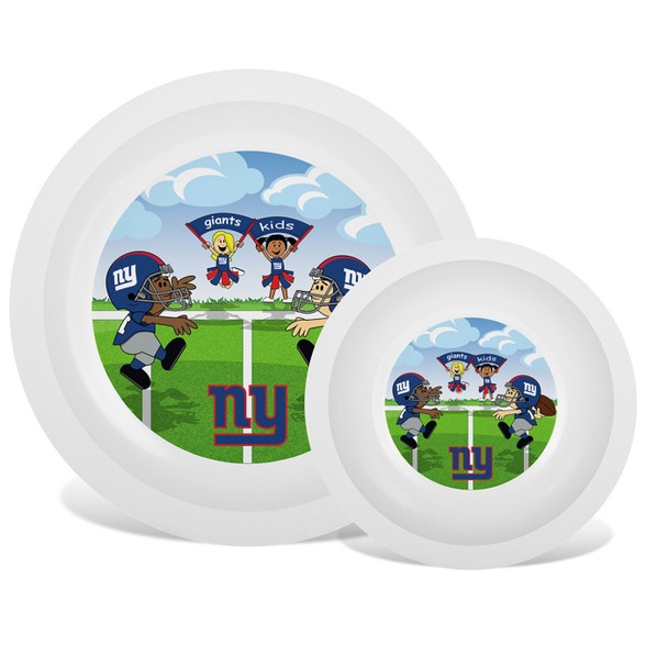 New York Giants - Baby Plate & Bowl Set