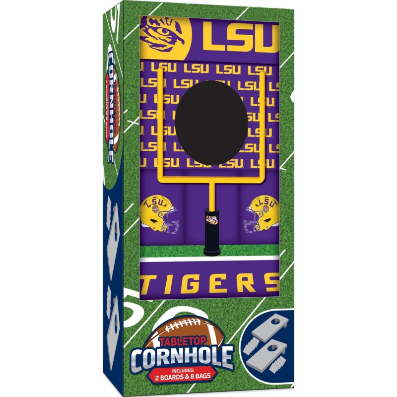 LSU Tigers Tabletop Cornhole Set