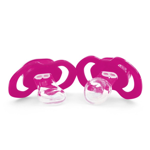 New York Jets Nfl Baby Fanatic Pacifier 2-Pack Pink