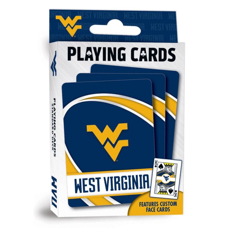 West Virginia Mountaineers Playing Cards - 54 Card Deck