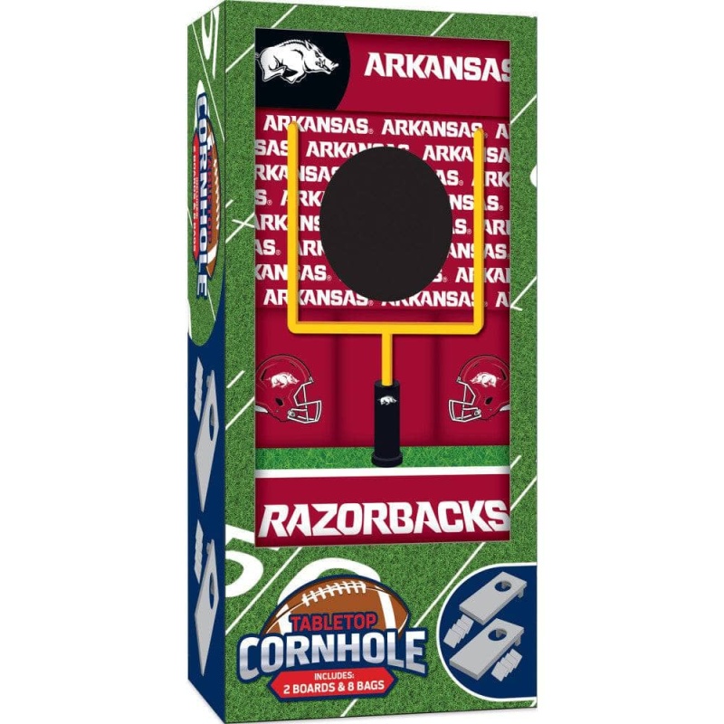 Arkansas Razorbacks - Ncaa Tabletop Cornhole