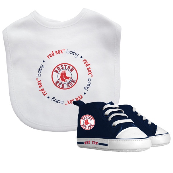 Boston Red Sox Mlb Baby Fanatic 2 Piece Gift Set