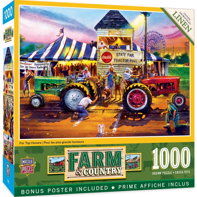 Farm & Country - For Top Honors 1000 Piece Jigsaw Puzzle