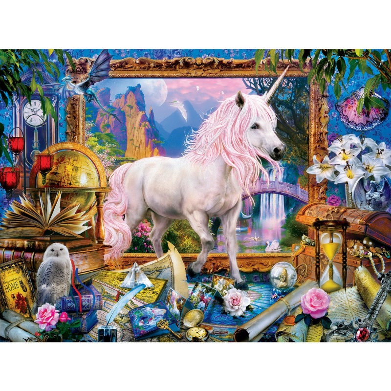 Medley - Unicorn On The Loose 300 Piece Ez Grip Jigsaw Puzzle