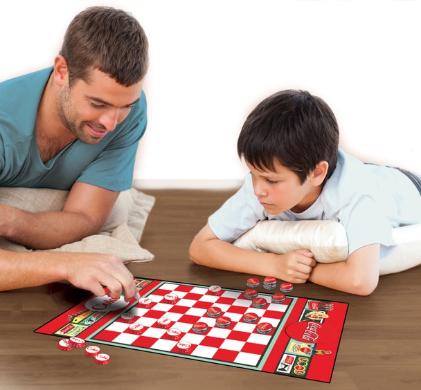 Coca-Cola Collectible Checkers Board Game
