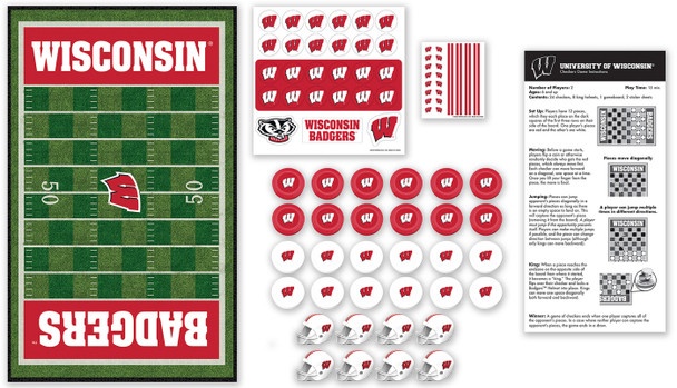 Wisconsin Badgers Checkers