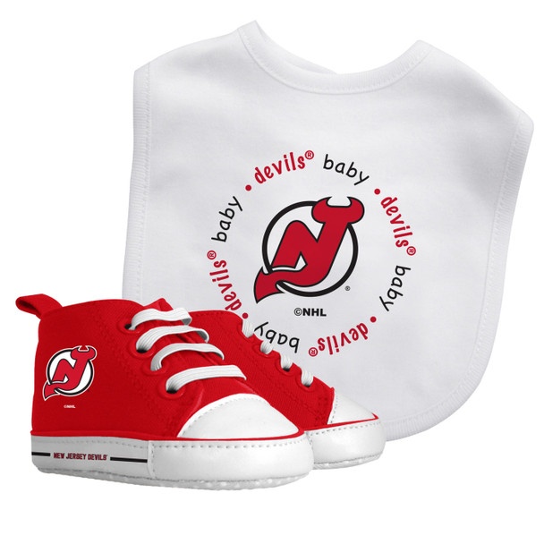 New Jersey Devils Nhl Baby Fanatic 2 Piece Gift Set