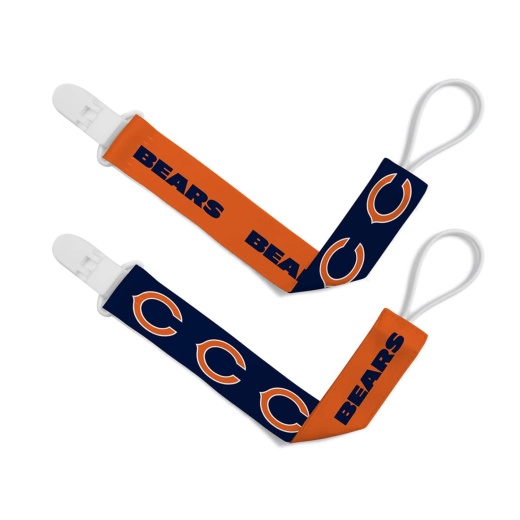 Chicago Bears Pacifier Clip 2-Pack – Essential Gear for Young Fans