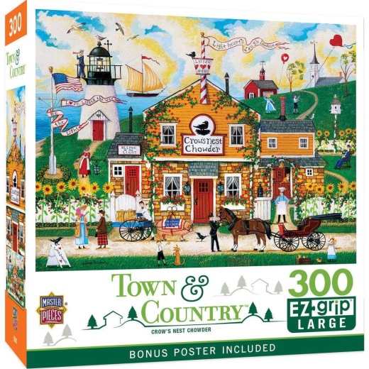 MasterPieces Town & Country - Crow's Nest Chowder 300 Piece EZ Grip Jigsaw Puzzle