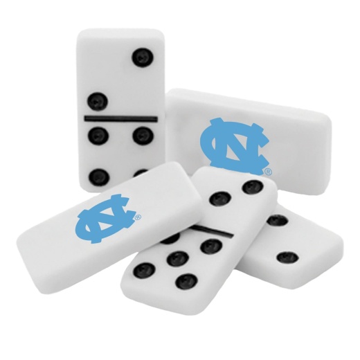 Unc Tar Heels Dominoes