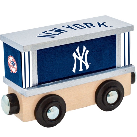 New York Yankees Toy Train Box Car - Perfect for Young Fans
