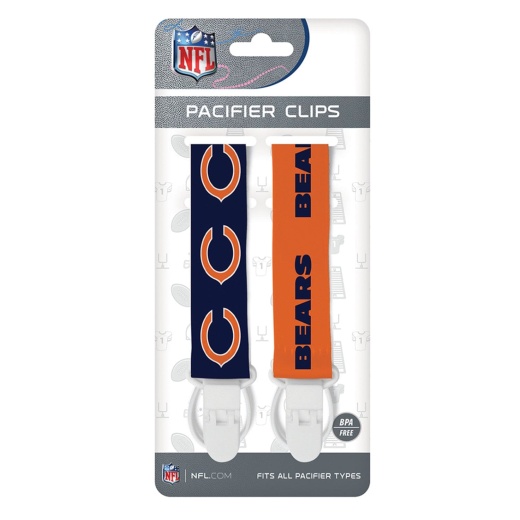 Chicago Bears Pacifier Clip 2-Pack – Essential Gear for Young Fans