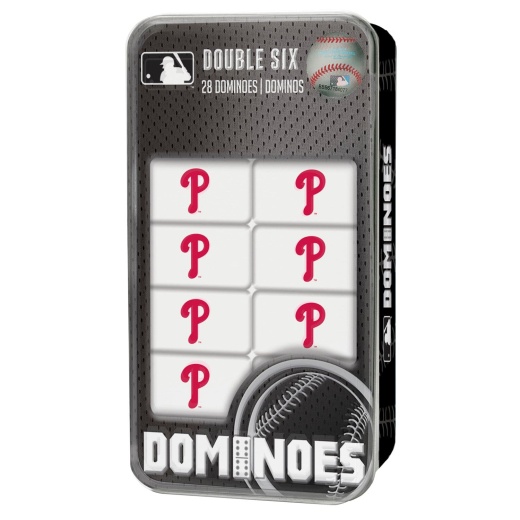 Philadelphia Phillies Team Dominoes Set - Collectible Game for Sports Fans