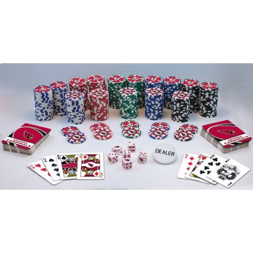 Arizona Cardinals 300 Piece Poker Set - MasterPieces
