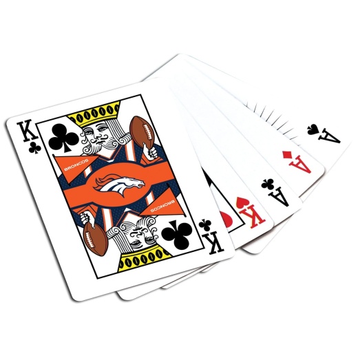Denver Broncos 300 Piece Poker Set