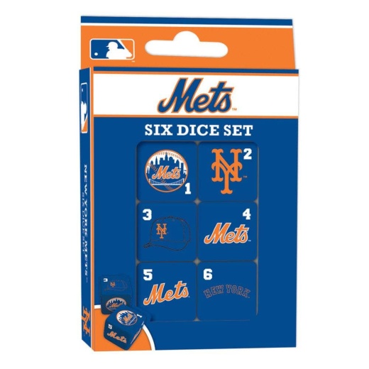 New York Mets Dice Set - 19Mm