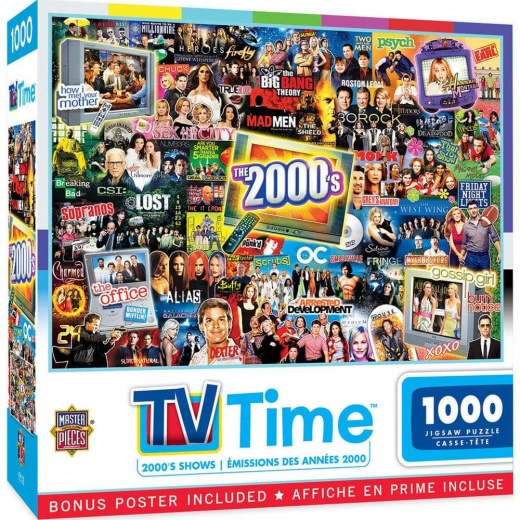2000s TV Shows 1000 Piece Jigsaw Puzzle