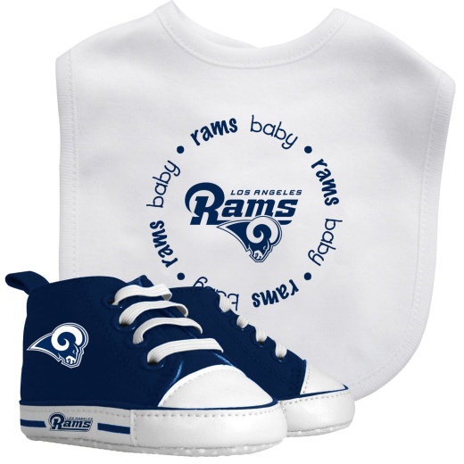 Los Angeles Rams 2-Piece Baby Gift Set