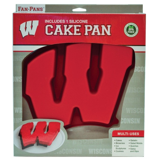 MasterPieces Wisconsin Badgers NCAA Cake Pan