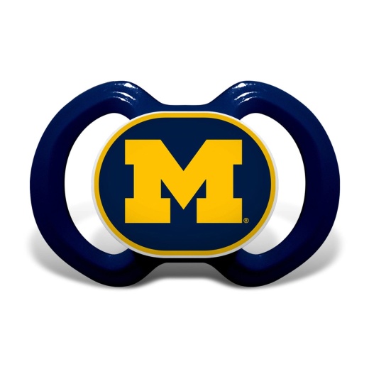 Michigan Wolverines 3-Piece Baby Gift Set - MasterPieces Officially Licensed NCAA Baby Products