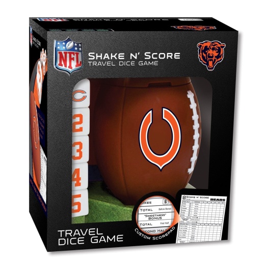 Chicago Bears Shake N' Score Dice Game