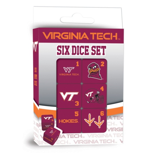 Virginia Tech Hokies Dice Set - 19Mm: A Must-Have for True Fans