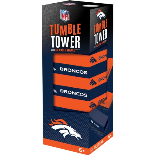 Denver Broncos Tumble Tower Game