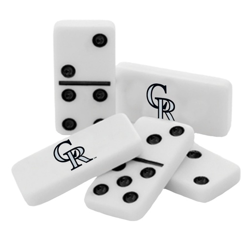 Colorado Rockies Dominoes - MasterPieces MLB Double-Sixes Set