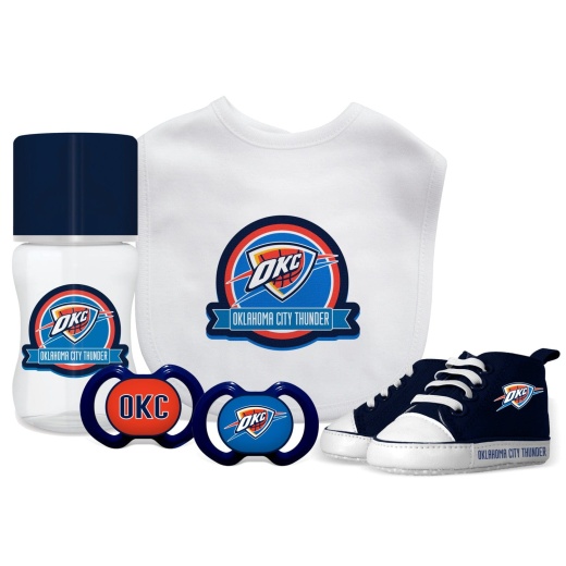 Oklahoma City Thunder 5-Piece Baby Gift Set