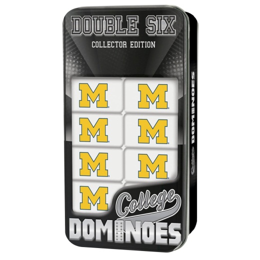 Michigan Wolverines Dominoes - Officially Licensed Team Set