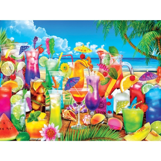 Masterpieces Trendz - Umbrella Drinks 300 Piece Ez Grip Jigsaw Puzzle