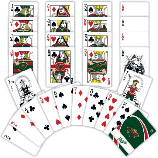 Minnesota Wild Officially Licensed Playing Cards - 54 Card Deck