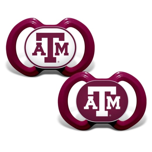 Texas A&M Aggies Pacifier 2-Pack