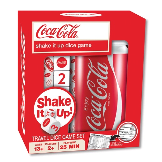MasterPieces Coca-Cola Shake It Up! Dice Game