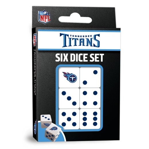 Tennessee Titans Dice Set - Officially Licensed NFL Team Dice