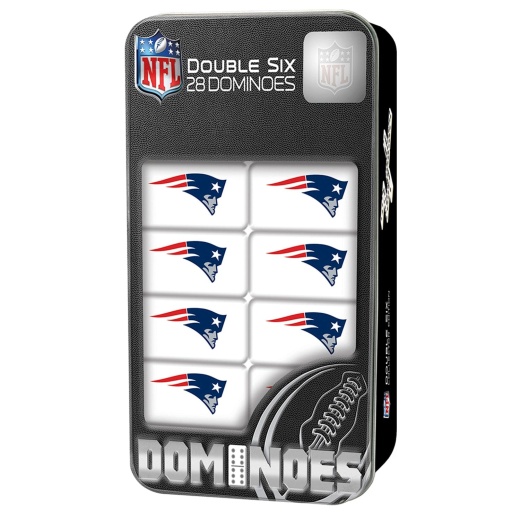 New England Patriots Dominoes Set - Perfect for NFL Fans!
