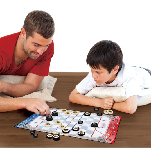 MasterPieces NHL League Checkers Board Game