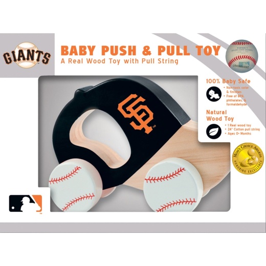 San Francisco Giants Push & Pull Baby Toy - A Home Run for Learning and Fun