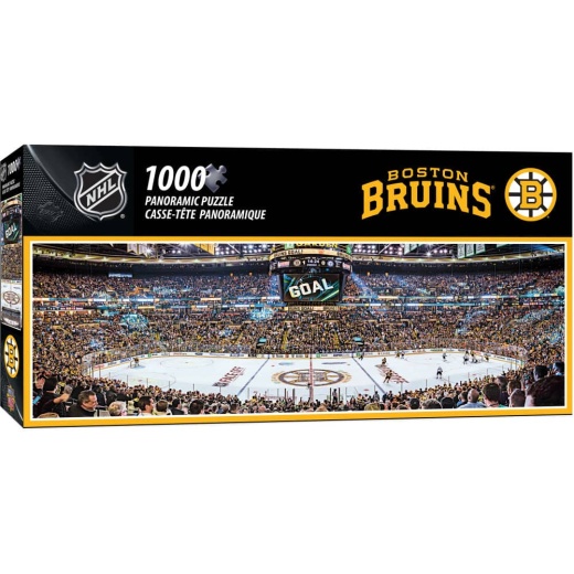 Boston Bruins - 1000 Piece Panoramic Jigsaw Puzzle