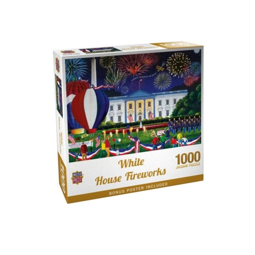 White House Fireworks - Jigsaw Puzzle 300 Piece