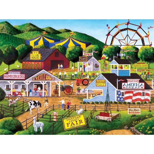 Masterpieces Family Time - Summer Carnival 400 Piece Jigsaw Puzzle
