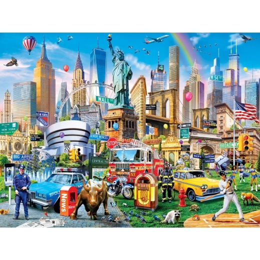 Medley - The Big Apple 300 Piece Ez Grip Jigsaw Puzzle