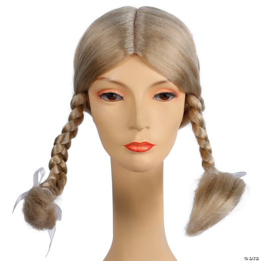 Women's Champagne Blonde Deluxe Pippi Wig