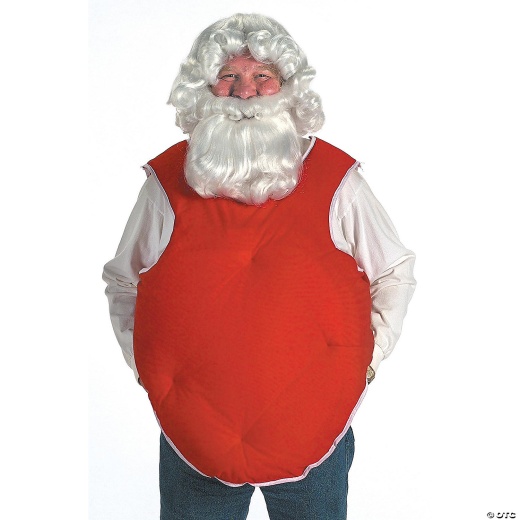 Cloth Santa Suit Novelty Garland