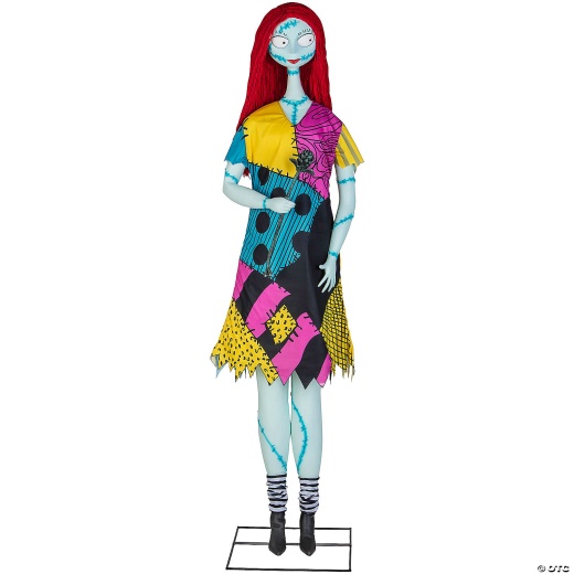 70" Nightmare Before Christmas Sally Animated Halloween Prop
