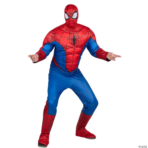 Adults Qualux Marvel Spider-Man Costume - 36-38