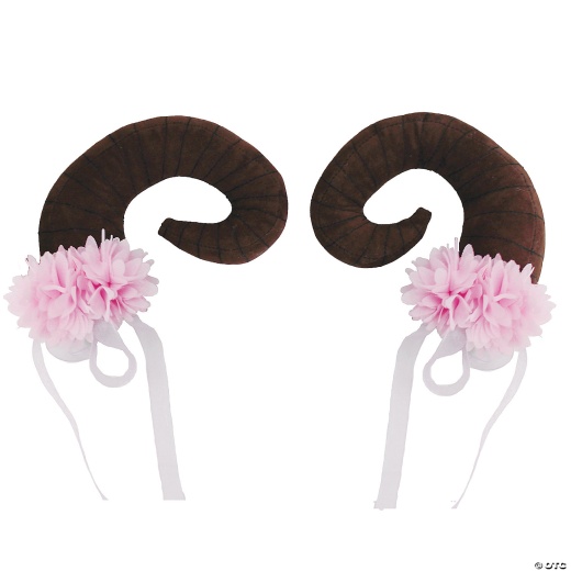 Floral Clustered Nymph Horns - Enchanting Cosplay Accessories