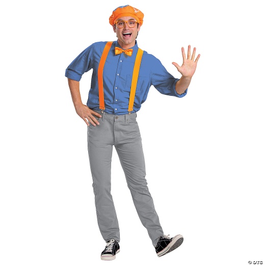Adults Blippi Costume Kit