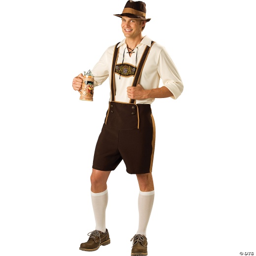 Men's Bavarian Guy Costume - Oktoberfest Outfit for Adults