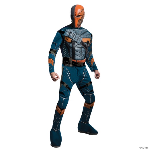 Men's Batman: Arkham City Deluxe Deathstroke Costume